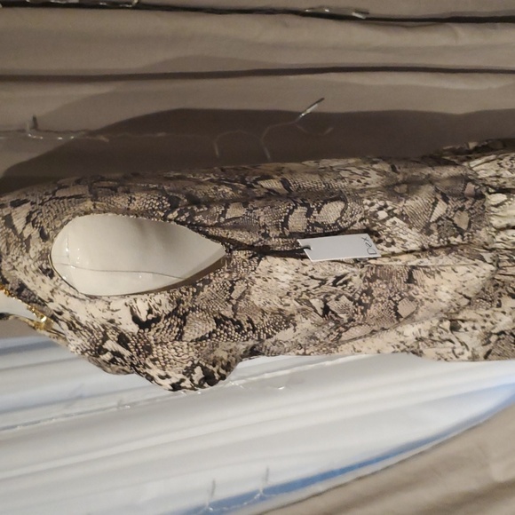 NWT Dex Clothing Snake Print light dress size XS - Picture 6 of 6